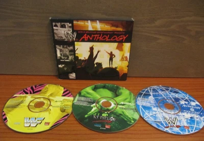World Wrestling Federation: The Anthology 3-CD Set WWF NM DISCS 2002 Foto 1 de 4