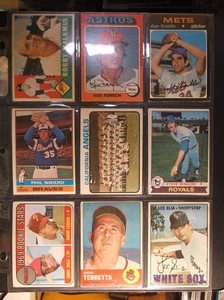 vintage baseball karten lot - Bild 1 von 2