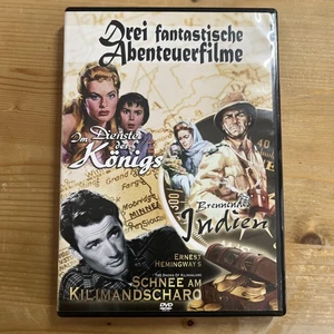 DVD: Im Dienste des Königs,  Brennendes Indien, Schnee am Kilimandscharo - Bild 1 von 3