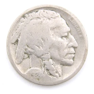 1924 Buffalo Nickel 5 Cents - "Very Fine Coin" - Free Shipping [C46] - Picture 1 of 2