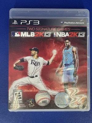 2K13 Sports Combo Pack MLB 2K13 & NBA 2K13 PlayStation 3 CIB Tested and Works - Image 1 of 4