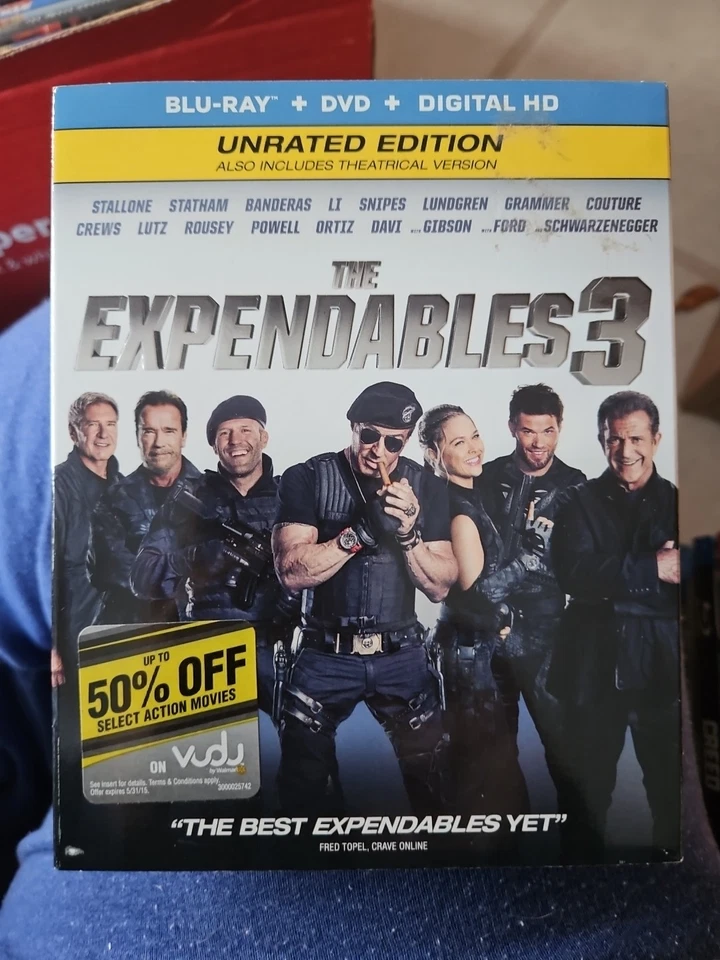 The Expendables 3 (Blu-ray/DVDComboPk 2014) W SLIPCOVER  - Image 1 of 1