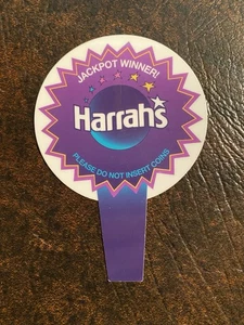 Harrah's Slot Machine Jackpot Payout/Service Hold Flag - Vintage - Picture 1 of 2