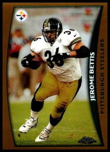 1998 Topps Chrome Jerome Bettis Steelers #140 The Bus NFL Vintage Refractor Era - Picture 1 of 2