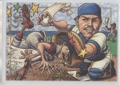 1993 Cardtoons Budge Rodriguez Ivan Rodriguez #59 HOF - Image 1 of 2