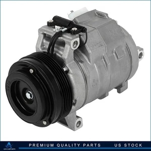 AC Compressor w/Clutch For BMW X5 2001-2002 Range Rover 2004-2005 - Picture 1 of 11