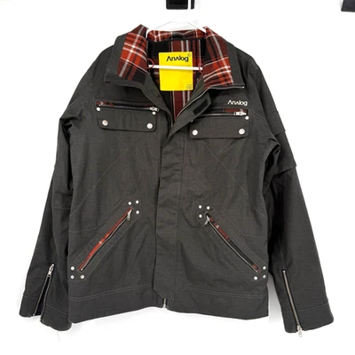 Chaqueta ANALÓGICA Esquí Snowboard Nieve y2k Exterior Punk Grunge Brillo Cristal Para Hombre Talla L Foto 1 de 4