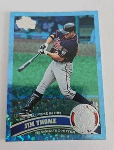 2011 Topps Jim Thome #304 Hope Diamond Anniversary #'d 19/60 SSP Rare - Picture 1 of 5