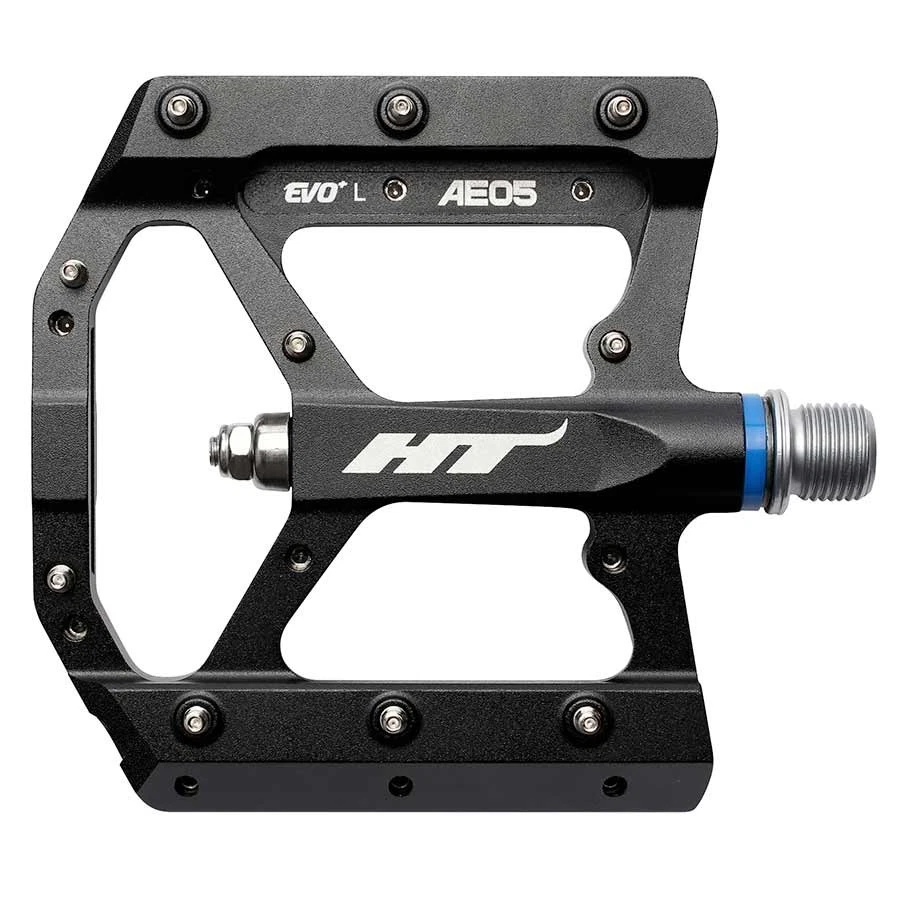 HT Components AE05 EVO+ Platform Pedals, Body: Aluminum, Spindle: Cr-Mo, - Image 1 of 1