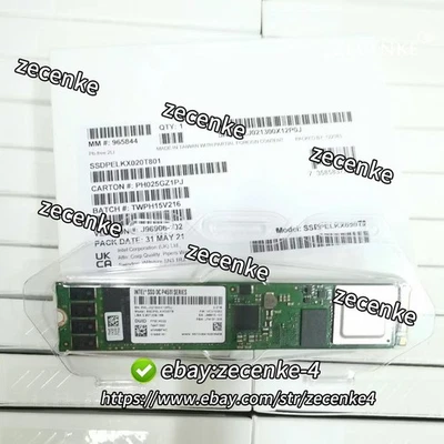 2TB INTEL SSD Series DC P4511 22*110 M.2 SSDPELKX020T8 Solid State Drive 1.95PBW - Image 1 of 4