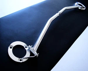 BMW E46 3 Series 4 Cylinder M Euro Sport Front Strut Bar Tower Brace Stress CSL - Picture 1 of 2