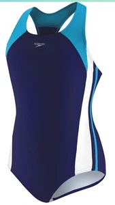 Speedo Costume da Bagno Bambina Pezzo Unico Infinity Splice Spessa Cinghia Acqua Profonda 12 - Foto 1 di 7