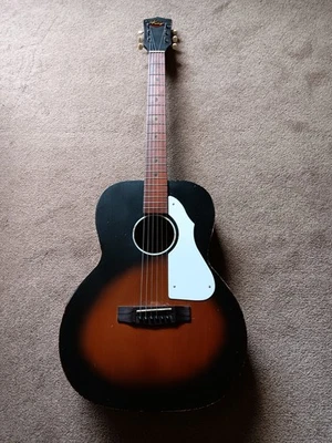 1959 Kay K5160 sunburst acoustic guitar rebuilt,  X-brace conversion,  new back - Image 1 of 4