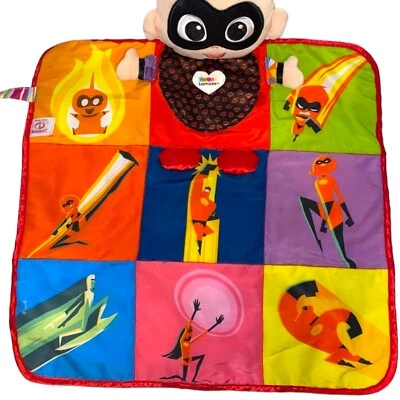 Lamaze Incredibles 2 Jackjack Lovey Plush Graphic Cartoon Baby Disney Pixar EUC - Image 1 of 4