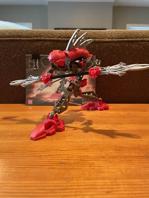 LEGO BIONICLE: Rahkshi Turahk (8592) 100% COMPLETE RETIRED LEGO! PRINTED MANUAL - Image 1 of 4