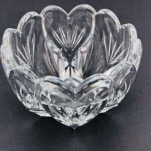 Marquis by Waterford Sweet Memories Crystal Hearts Candy Dish Nut Bowl Votive