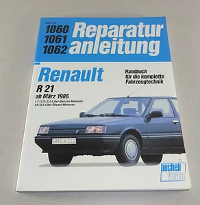 Manual De Reparación De Auto Renault R 21 - Años De Fabricación Desde 1986 - Imagen 1 de 2