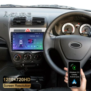 9'' Android 14 2+32G Stereo Carplay Radio Sat Nav For KIA Picanto SA 2003-2010 - Picture 1 of 12
