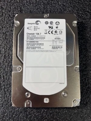 Seagate 9FL066-003 ST3300657SS 300GB 15K RPM 16MB Cache 6Gb/s 3.5" SAS HDD - Image 1 of 4