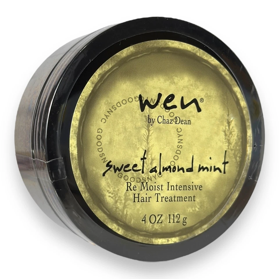 Wen Sweet Almond Mint Re Moist Intensive Hair Treatment 4oz Chaz Dean NEW SEALED - Image 1 of 4