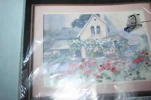 Dimensions Rose Cottage NO Count Cross Stitch Complete Kit #3637 20" x 14" - Picture 1 of 2