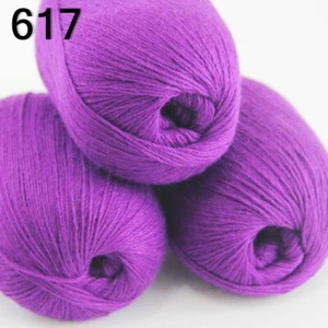 New Sale Soft 3 Skeins x50g Pure Cashmere Blankets Hand DIY Knit Wool Yarn 17 - Picture 1 of 12