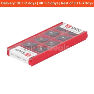 Safety DCGT11T302-1L9605  Carbide Turning Insert New NFP (10pcs) - Picture 1 of 5