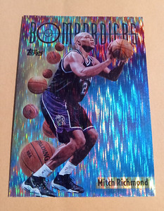1998-99 Topps Season's Best Bombardiers Mitch Richmond Insert #SB7 - Holofoil
