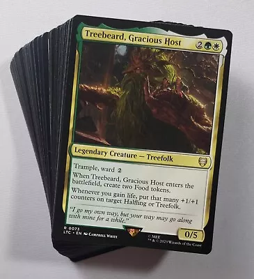 MTG Commander Treebeard Gracious Host Lifegain EDH Deck with Rares - Image 1 of 4