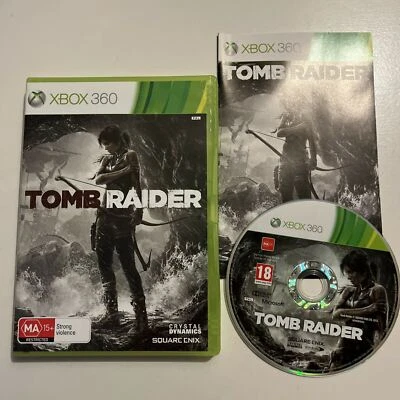 Tomb Raider - Microsoft Xbox 360 - Includes Manual PAL - Image 1 of 4