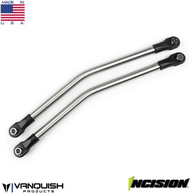 Incision IRC00051 Rear Upper Suspension Link Kit 1/4" Stainless Steel Axial Yeti - Image 1 of 3