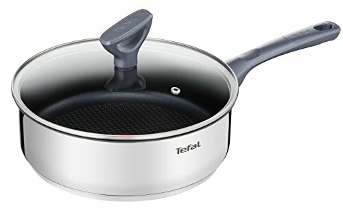 Tefal dailycook Padella 24 cm Inox + Coperchio Tutti fuochi di Cui (h2v) - Immagine 1 di 1