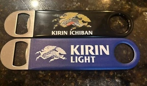 Neu Kirin Ichiban & Kirin Light Japanisches Bier Flaschenöffner Set Gummi Gummi - Bild 1 von 1