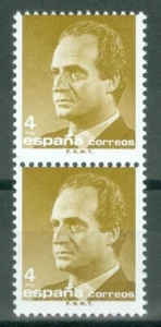 ESPAÑA 1986 - JUAN CARLOS I - 2X EDIFIL 2831dv** - VARIEDAD DENTADO - MNH - Imagen 1 de 1