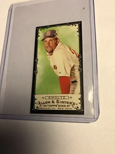 2009 Topps Allen & Ginter’s John Smoltz Mini Black Border #7 SSP Rare - Picture 1 of 2