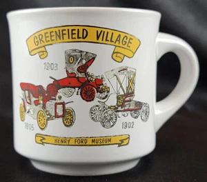 Tazza da caffè vintage Greenfield Village Henry Ford Museum di carta - Foto 1 di 10