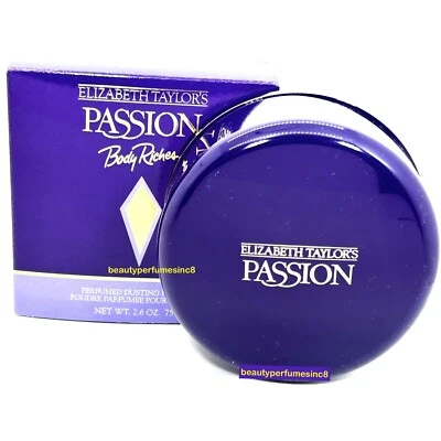 PASSION by Elizabeth Taylor 2.6 oz Perfumed Dusting Powder for Women New In Box - Изображение 1 из 4