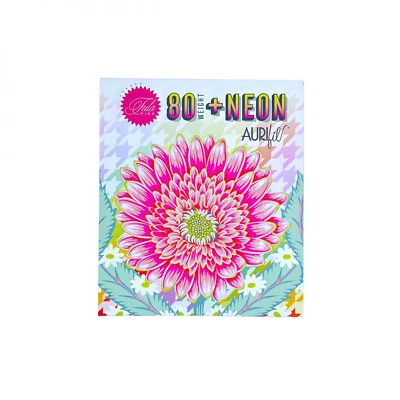 AURIFIL SET TULA PINK NEON 10 SMALL SPOOLS 80 WT COTTON - Image 1 of 2