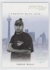 2005 Donruss Studio Proofs Silver /100 Vernon Wells #292