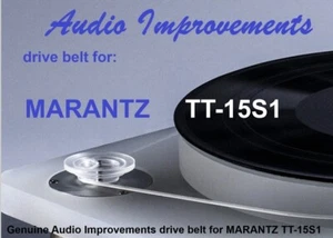 Transmisión por correa de silicona MARANTZ TT-15S1 por Audio Improvements - Imagen 1 de 3