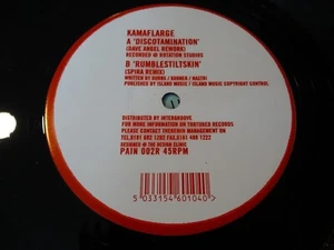 KAMAFLARGE DISCOTAMINATION TORTURED RECORDS RARE BREAKBEAT TECHNO 2STEP VINYL - Picture 1 of 6