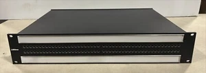 Bittree 2x48 2RU TT Patchbay, Front Selectable TRS Audio, B96DC/4NOST/E3 M2OU12B - Picture 1 of 3