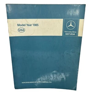 Vintage Mercedes Benz Service Manual Model Year 1985 Passenger Cars USA Version - Picture 1 of 11
