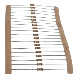47k Ohms 1/4W 5% carbon film resistors-Qty 3 FREE SHIPPING - Picture 1 of 3