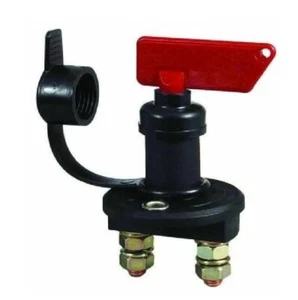 Interruptor aislador batería 12 o 24 voltios 100 amperios llave extraíble - Imagen 1 de 11