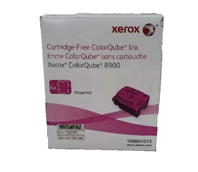 1x XEROX Phaser 8900 Solid inks ColorQube Magenta 108R01015 NEU OVP - Bild 1 von 2