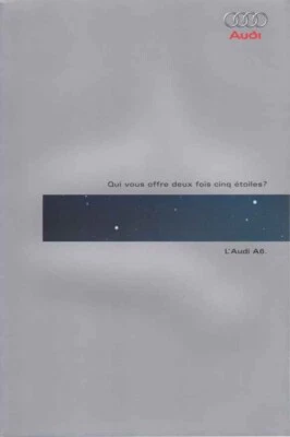 Catalogue Brochure Audi A6 / Avant Top / Komfort 03/2003 Suisse en français - Photo 1/2