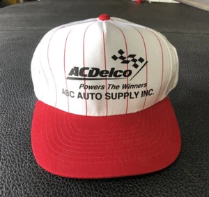 Vintage AC Delco Snapback Mütze ABC Auto Supply Neu aus altem Lagerbestand Truckermütze - Bild 1 von 3