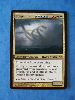 MTG Magic the Gathering PROGENITUS CONFLUX LP (b) ACTUAL PICTURES - Image 1 of 2
