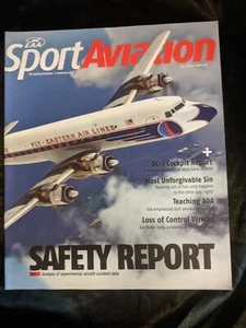 EAA Sport Aviation Magazine April 2012 DC-7 Cockpit Report - Imagen 1 de 3